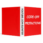 CODE-OFF, PRODUCTIONS VINYL BINDERS