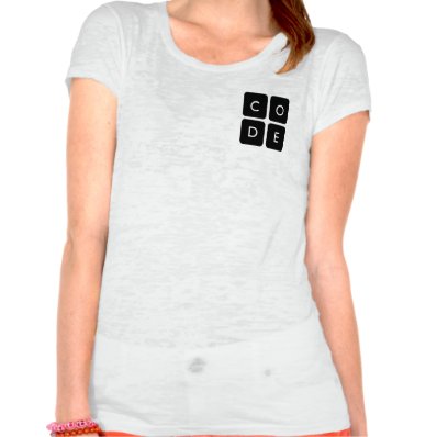 Code.org Women&#39;s Burnout T-Shirt
