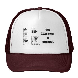 Code Recognition Is Essential (Morse Code) Mesh Hat