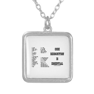 Code Recognition Is Essential (Morse Code) Necklaces