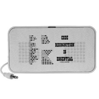 Code Recognition Is Essential (Morse Code) Portable Speakers