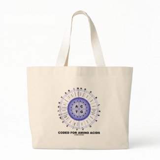Coded For Amino Acids (Genetic Code DNA) bag