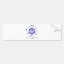 Coded For Amino Acids (Genetic Code DNA) Bumper Sticker