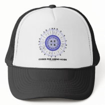 Coded For Amino Acids (Genetic Code DNA) Trucker Hat