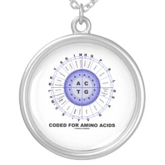 Coded For Amino Acids (Genetic Code DNA) necklace