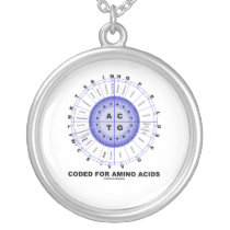 Coded For Amino Acids (Genetic Code DNA) Personalized Necklace