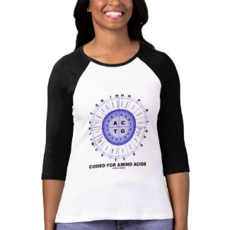 Coded For Amino Acids (Genetic Code DNA) shirt