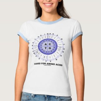 Coded For Amino Acids (Genetic Code DNA) shirt