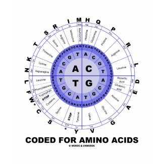 Coded For Amino Acids (Genetic Code DNA) shirt