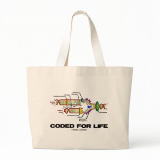 Coded For Life (DNA Replication) bag