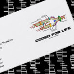 Coded For Life (DNA Replication) Business Card Template