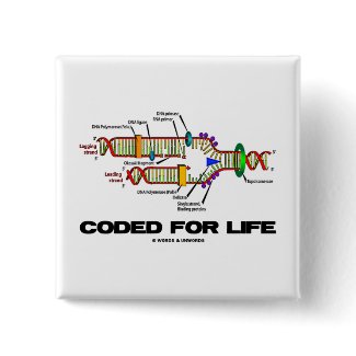 Coded For Life (DNA Replication) button