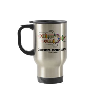 Coded For Life (DNA Replication) mug