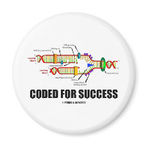 Coded For Success (DNA Replication) Magnets