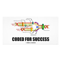 Coded For Success (DNA Replication) photo cards by wordsunwords Coded For Success (DNA Replication) photo cards