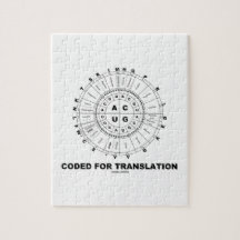 Coded For Translation (RNA Codon Wheel) Puzzles