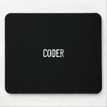 Coder mousepads by funnycustomtshirts Coder mousepads