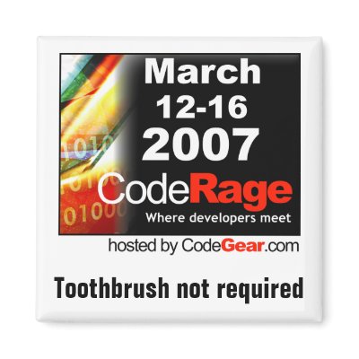 CodeRage Magnet by codegear