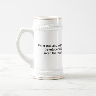 CodeRage Stein Coffee Mugs by codegear