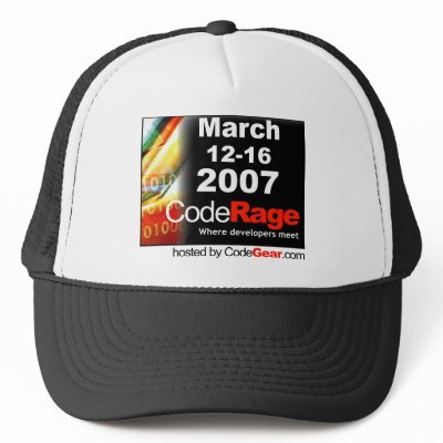 CodeRage Trucker Hat by codegear