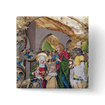Codex 15.501 The Adoration of the Kings Pinback Buttons