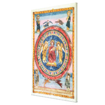 Codex Amiatinus Christ in Majesty Canvas Prints