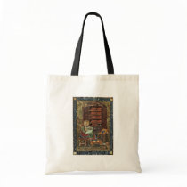 Codex Amiatinus Scene Esdra Working On The Renovat Tote Bags