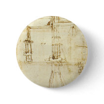 Codex Atlanticus buttons by LeonardoDaVinci Codex Atlanticus buttons