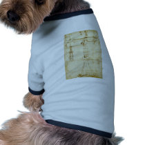 Codex Atlanticus pet clothing by LeonardoDaVinci Codex Atlanticus pet clothing