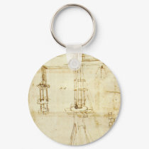 Codex Atlanticus keychains by LeonardoDaVinci Codex Atlanticus keychains