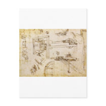 Codex Atlanticus postcards by LeonardoDaVinci Codex Atlanticus postcards