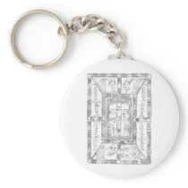 Codex aureus epternacensis drawing keychains