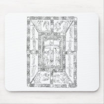Codex aureus epternacensis drawing mousepad