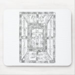 Codex aureus epternacensis drawing mousepad