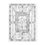 Codex aureus epternacensis drawing postcards