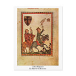 Codex Manesse By Master Of Manesse postcards