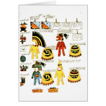 Codex Mendoza Greeting Cards