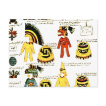 Codex Mendoza Postcard