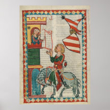 Codex one-eats count Konrad von Kirchberg Posters