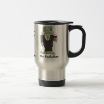 Codfather Travel Coffee Mug by zooogle Codfather Travel Coffee Mug