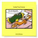 Codpedent Dog Relationships Cartoon Funny Poster posters by beardiethor123 Codpedent Dog Relationships Cartoon Funny Poster posters