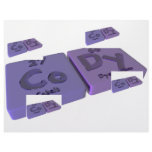 Cody as Cobalt Co and Dysprosium Dy Letterhead Design