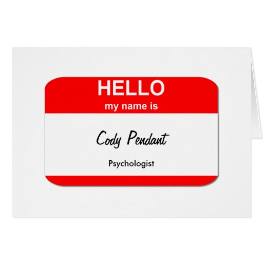 Cody Pendant Cards