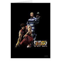 Cody Vs. Guy Greeting Cards