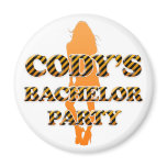 Cody's Bachelor Party Fridge Magnets