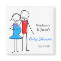 Coed Baby Shower Magnet, Boy by babydio Coed Baby Shower Magnet, Boy