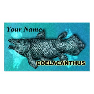 coelacanth business card