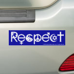 Coexist With Respect Bumper Sticker bumper stickers