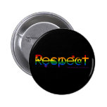 Coexist with Respect Gay Pride Pin