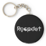 Coexist With Respect Keychain keychains